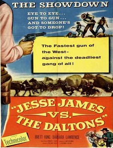 Джесси Джеймс против Далтонов 1954