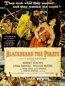Пират Черная борода 1952